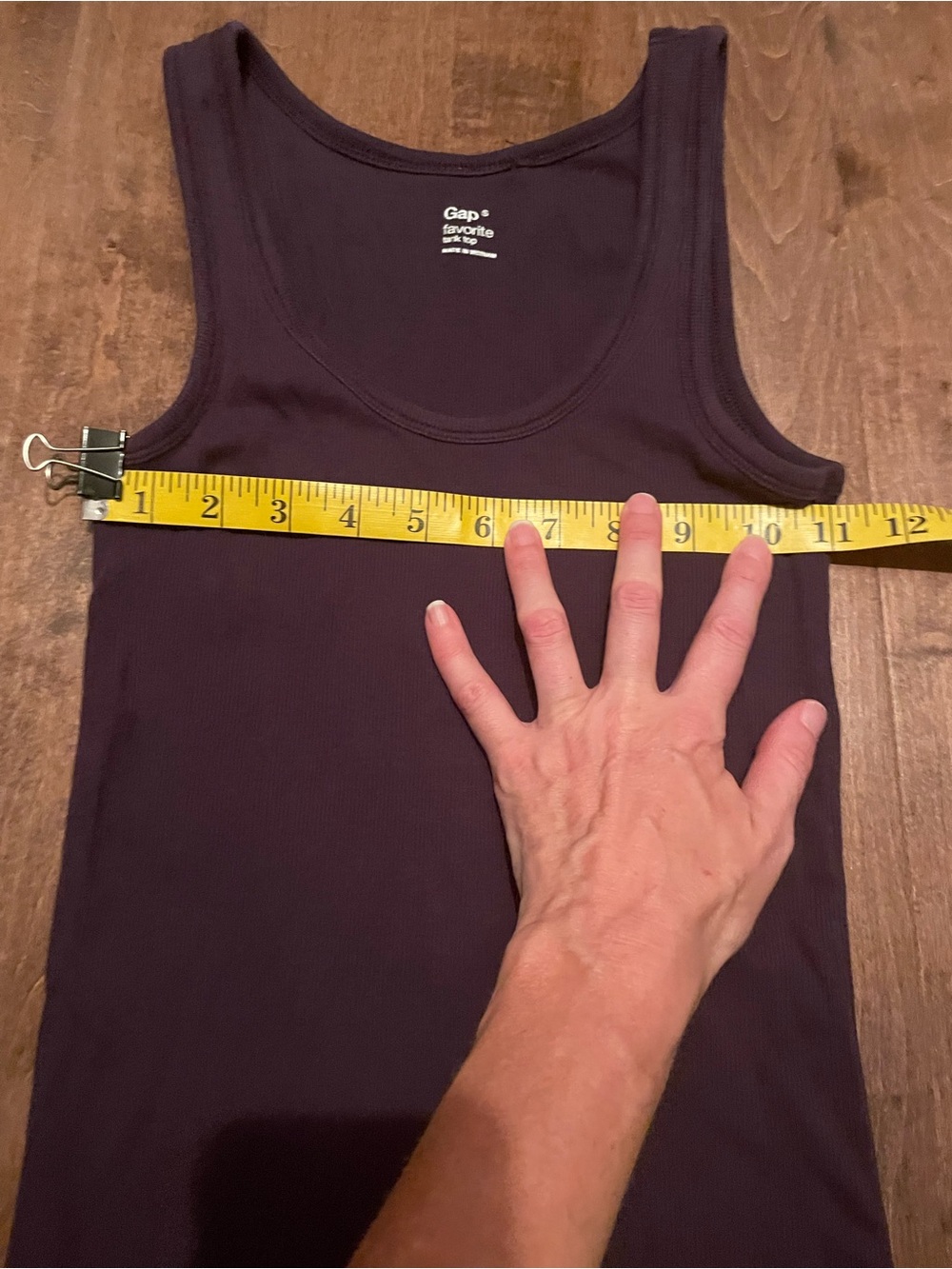 GAP purple Ribbed Tank - Picture 4 of 9